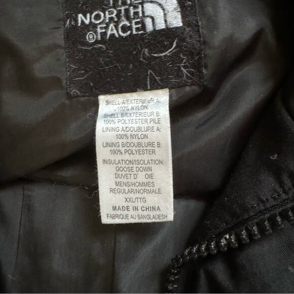 The North Face McMurdo Parka Black Goose Down Winter Jacket Men’s Size XXL - Picture 3 of 11